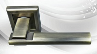 Дверная ручка Локер 52076 AB/MATT бронза