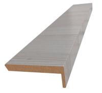 Наличник телескопический (1шт*2,2м) для Бульдорс,толщина 10мм, ширина 70мм, МДФ , покрытие ПВХ (карамель, шип 20 мм)