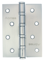 Петля врезная универс. ABRISS 100*75*3-4BB (30085, матовый хром)