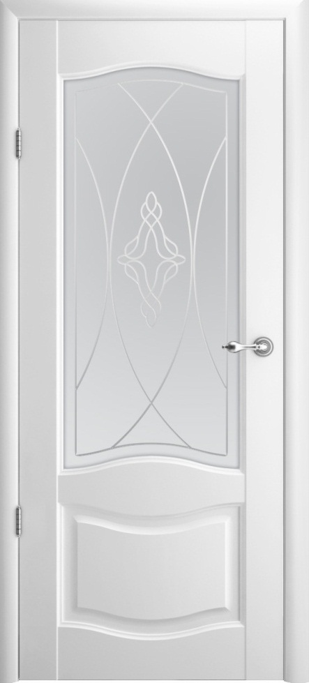 ДО 70 Лувр 1, белый, покрытие Vinyl, мателюкс, с рис. Галерея, ЛОТ 0152771