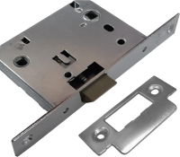 Защелка сантехническая пласт.яз. Медио BAT 7050-G CP (хром) (квадрат)