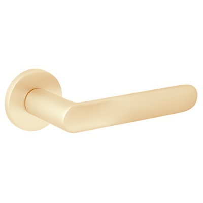 Дверная ручка H-40135-A на круглой розетке Slim