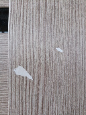 ***ДО 60 Т-2, лиственница латте, покрытие EcoTex, лакобель черное, ЛОТ 18178521