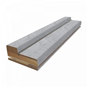 Коробка  с уплот телескоп. Дифорд, покрытие ПВХ (бетон серый, 30*70, 2100)