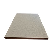 Добор телескопический (1шт* ДЛИНА 2,07м) для Бульдорс, МДФ шириной 200мм, покрытие ПВХ (дуб белый  матовый)