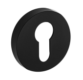 Накладка на цилиндр на круглой розетке РЕНЦ (черный, арт. INET 06 B)