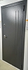 Дверь металл Термобокс СИП ( букле графит / МДФ ясень ривьера грей ) (2050*860, левая)