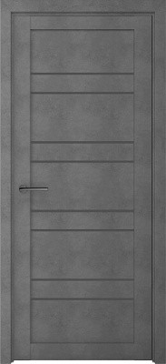 ДО 80 Дублин бетон темный, покрытие Арт-шпон (Экошпон)