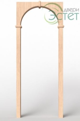 Арка прямоугольная дуб светл., покрытие ПВХ