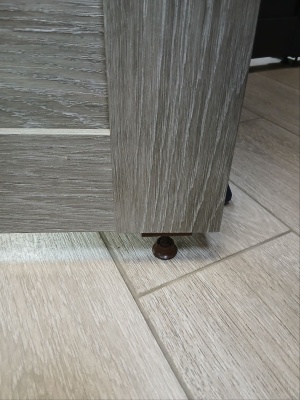 ДО 80 Модель Лайт 9 шале седой, покрытие ПВХ Лайт, сатинат белое, ЛОТ 18178555