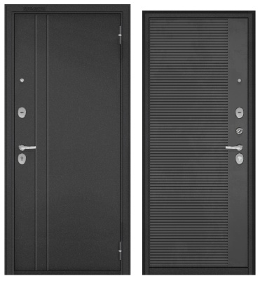 BULDOORS TRUST ECO, RL-2, МДФ бетон темный 9E-160