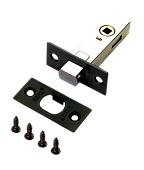 Задвижка межкомнатная РЕНЦ (черный, арт. INL-BK 45 B)