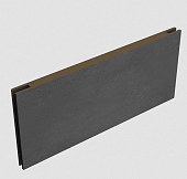 Добор 200 телескопический, покрытие Экошпон (ALBERO) (бетон темный, 10*200, 2070)