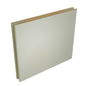 Добор 100 телескопический, покрытие Эмаль ПП (ALBERO) (латте, 10*100, 2070)