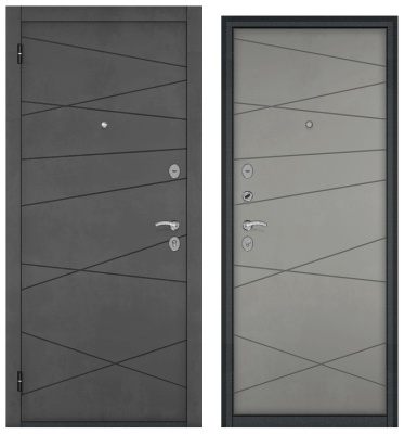 BULDOORS HOME ECO, МДФ бетон темный 6E-130, МДФ бетон серый 6E-130, лев