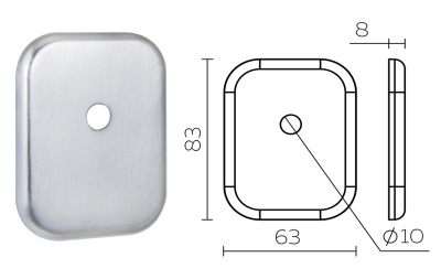 Накладка на шток ESC.O.XL/K.486 SSC