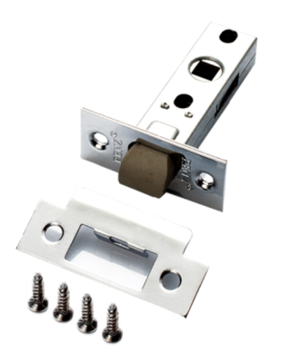 Защелка межкомнатная  L 5-45 plastic С, хром блест.