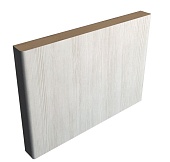 Добор 200, покрытие Экошпон (ALBERO) (кипарис белый, 10*200, 2070)