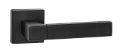 Дверная ручка Песто на квадратной розетке (черный, арт. INAL 521-03 B)