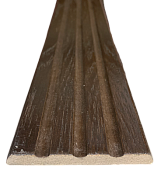 Наличник фигурный шпон МДФ 8мм (RUMAX) (натур.дуб тон каштан, 80*8, 2140)