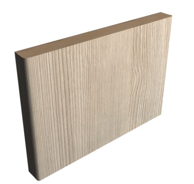 Доборный элемент 100 Эко-шпон 10х100х2070 Лиственница мокко