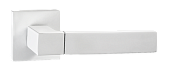 Дверная ручка Песто на квадратной розетке (белый супер матовый, арт. INAL 521-03 MSW)