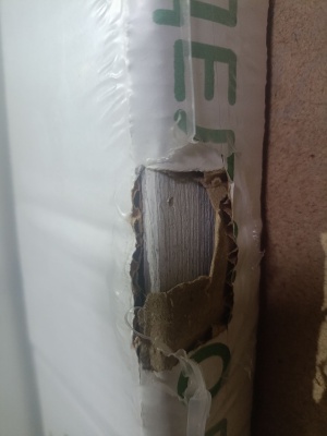 ДО 60 Мадрид дуб нордик, покрытие Экошпон (ALBERO), лакобель черное, ЛОТ 18178566