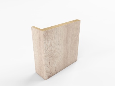 Наличник (деталь) плоский телескоп. CPL 24 70 2150 (дуб золотистый)