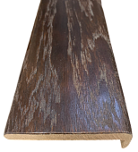 Наличник плоский ТЕЛЕСКОП шпон НАТУР.ДУБ тон Каштан МДФ 10мм (RUMAX) (80*10, 2140)