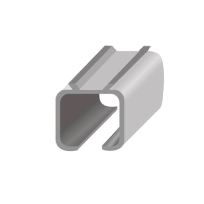 Направляющая ВЕРХНЯЯ для раздвижных дверей 2 м.