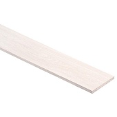 Наличник прямой, покрытие EcoTex (лиственница белая, 8*70, 2150, Межком)