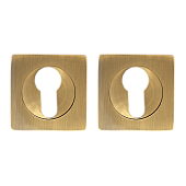 Накладка на квадратной розетке VETTORE, арт. ET 0601 (20181, бронза)