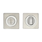 Завертка на квадратной розетке VETTORE, арт. ВК 0605 (20186, сатин/хром)