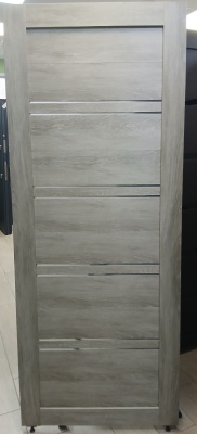 ДО 80 Модель Лайт 9 шале седой, покрытие ПВХ Лайт, сатинат белое, ЛОТ 18178555