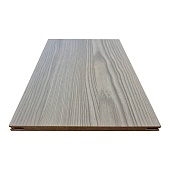 Добор телескопический (1шт* ДЛИНА 2,07м) для Бульдорс, МДФ шириной 200мм, покрытие ПВХ (ясень ривьера айс)