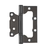 Петля без врезки универс. VETTORE 100*75*2,5 (20148, черный никель)