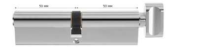Цилиндровый механизм (AX202/100) (45+10+45) CP