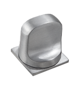 Завертка на квадратной розетке PUERTO (хром супер сатин, арт. INBK AL 11 zero SSC)