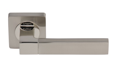 Дверная ручка Silver Паллини Бари PAL-103-S SN/NP ,мат.никель
