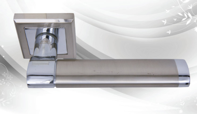 Дверная ручка Локер 52019 CR/SS никель