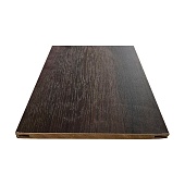 Добор телескопический (1шт* ДЛИНА 2,07м) для Бульдорс, МДФ шириной 200мм, покрытие ПВХ (орех темный)